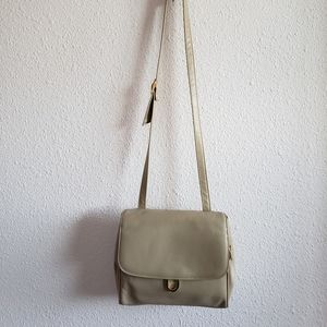 #Worthington Women Nude Genuine Leather Shoulder Bag